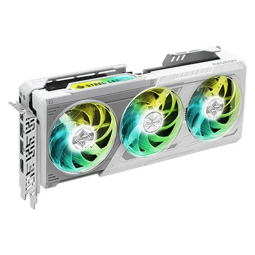 ASRock RX 9070 XT Steel Legend 16GB GDDR6 Graphics Card